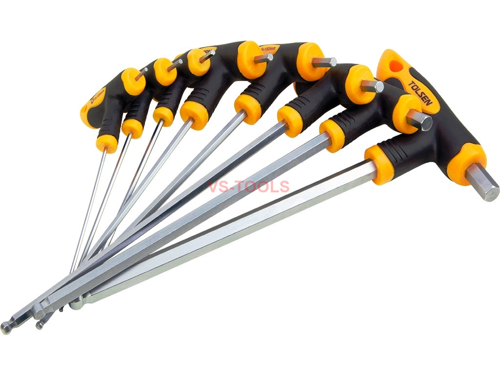 8pcs Hex Hexagon THandle CRV Screwdrivers H2 H2.5 H3 H4